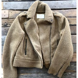 Zara “carpet” biker jacket. Size: L